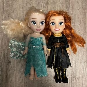 Elsa and Anna Dolls